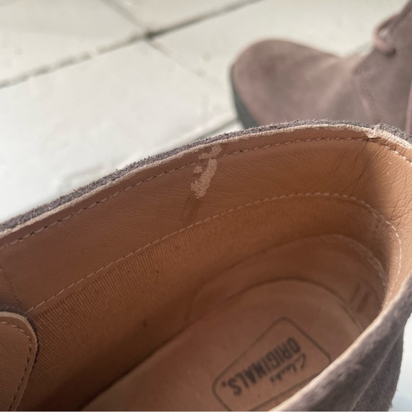 Clarks size 8 women’s desert booties - Picture 6 of 8